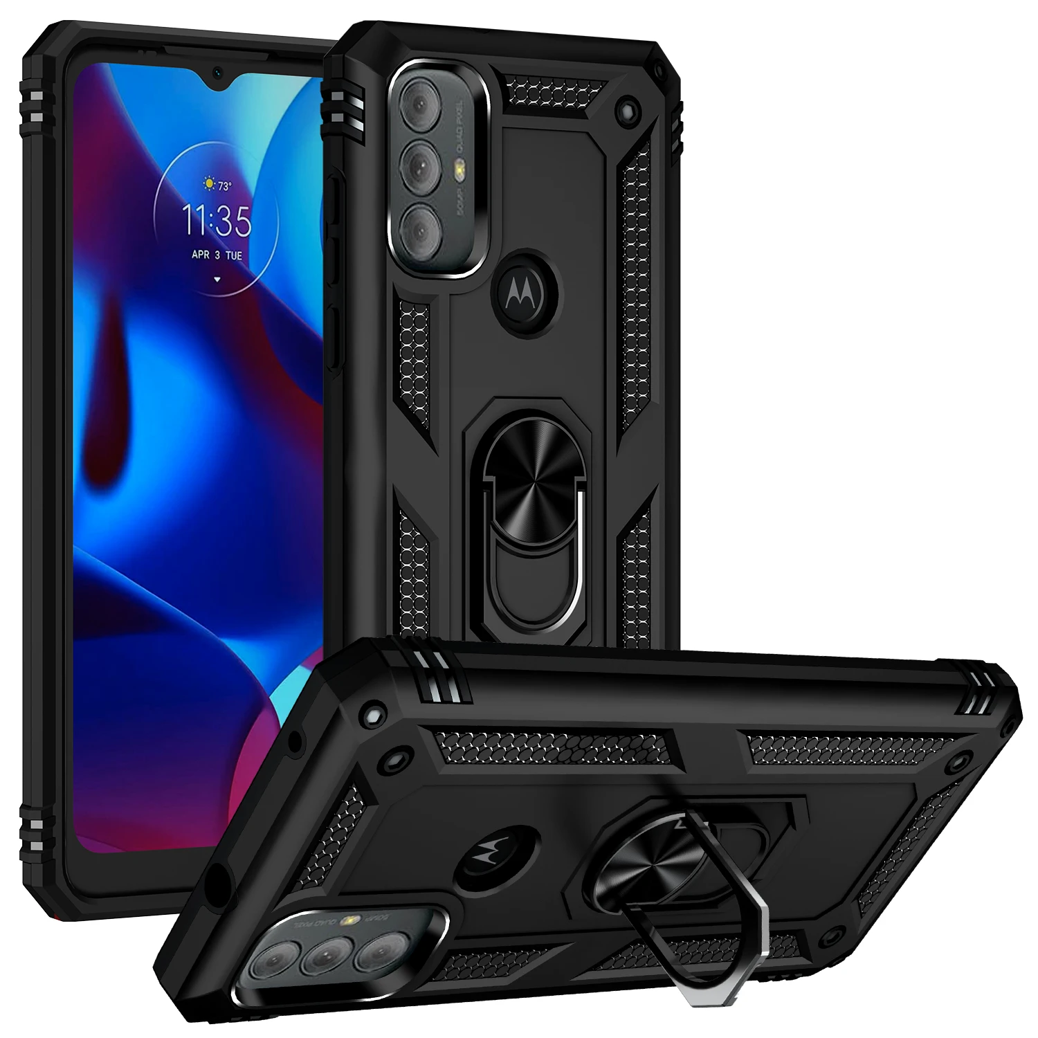 JSFS Military Grade Drop Proof Protective Case with Kickstand