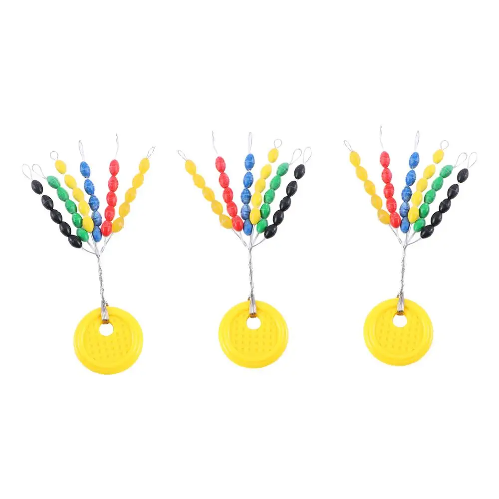 Description Picture 2 of itemFishing Accessories Rubber Float Float Stops Connector Oval Fishing Line Plug Float Fish Buoy Space Beans Fishing Bobber