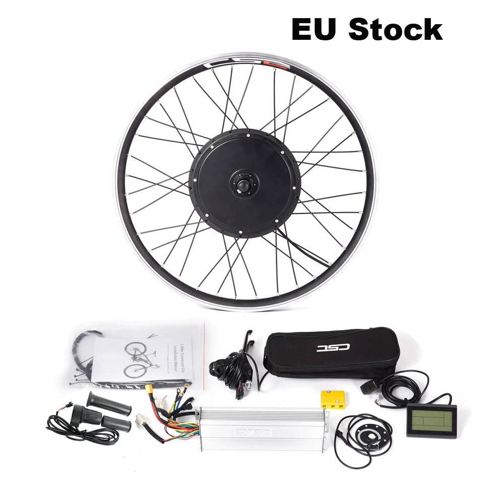 EuropeStockNoTaxRearWheelElectricHubMotorBicycleConversion