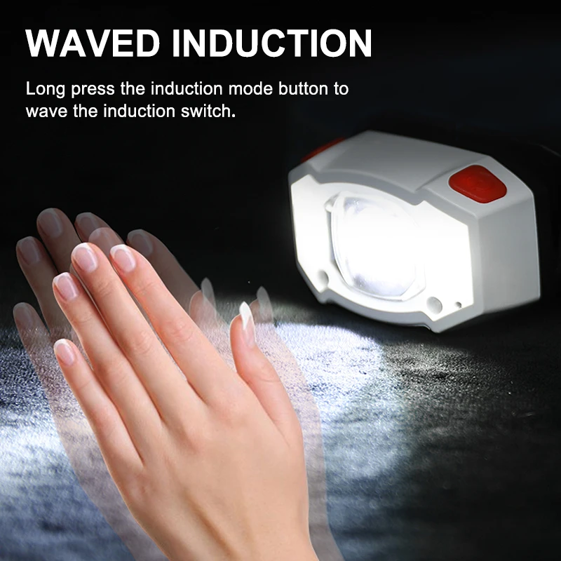 

Powerful Flashlight Smart Induction LED Headlamp Outdoor Waterproof USB Rechargeable Work Light Headlight For Fishing Runnining