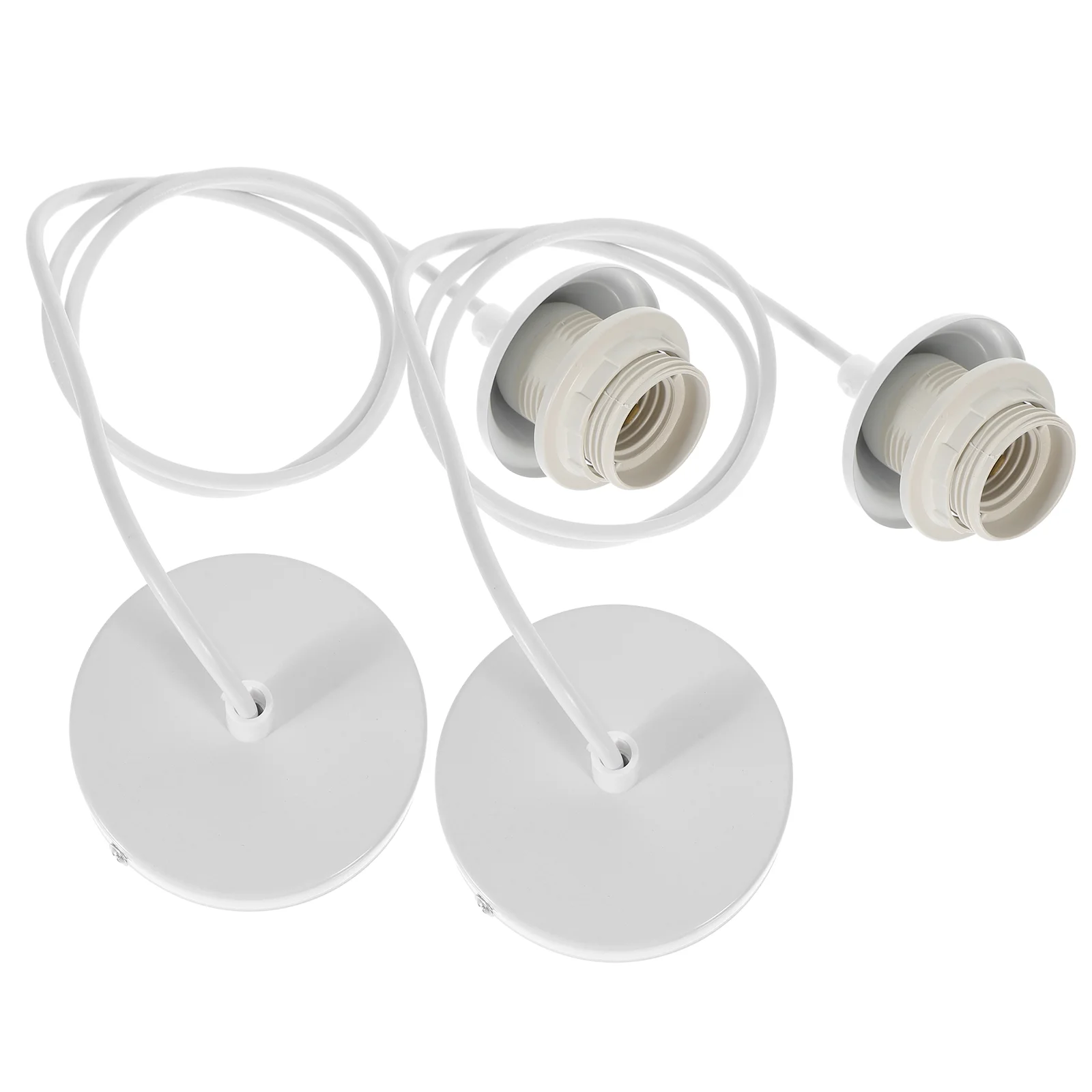 

2pcs Mini Pendant Light Kit DIY Pendant Lamp Holder Decorative Hanging Lamp