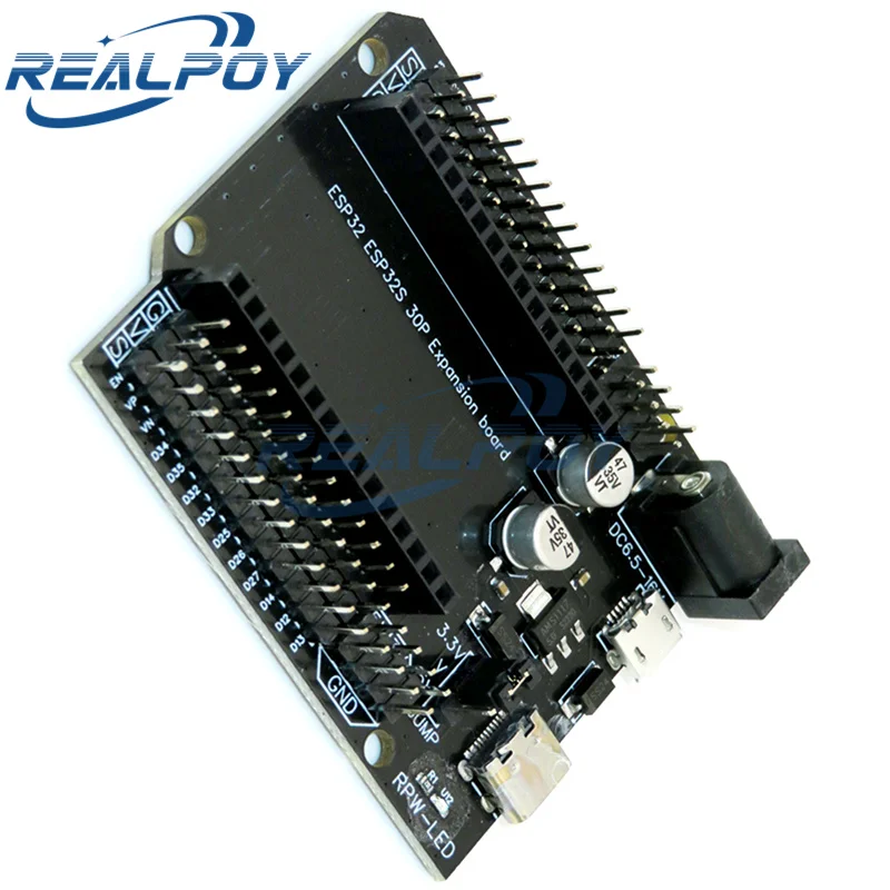 รูปสินค้า บอร์ดพัฒนา ESP32 สำหรับโปรเจกต์อิเล็กทรอนิกส์และ IoT