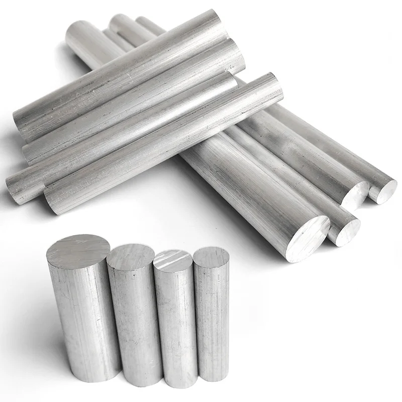 QUARKZMAN Barra Tonda in Alluminio, Diametro 1 Barra Metallico per Tornio Solido Alluminio 6061 Lunghezza 8 Pollici per Attrezzi Fai-Da-Te