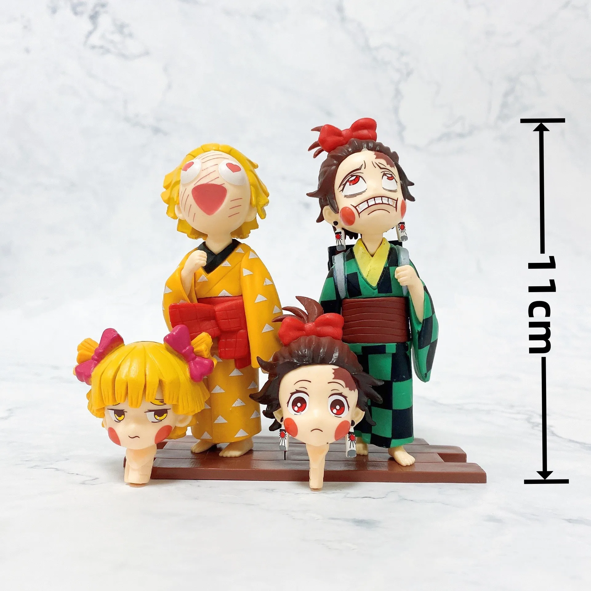 VIP Link Demon Slayer Fairy Tail My Hero Academia Anime Figures Kimetsu no  Yaiba Tanjirou Zenitsu Bakugou Denji Action Figure - AliExpress