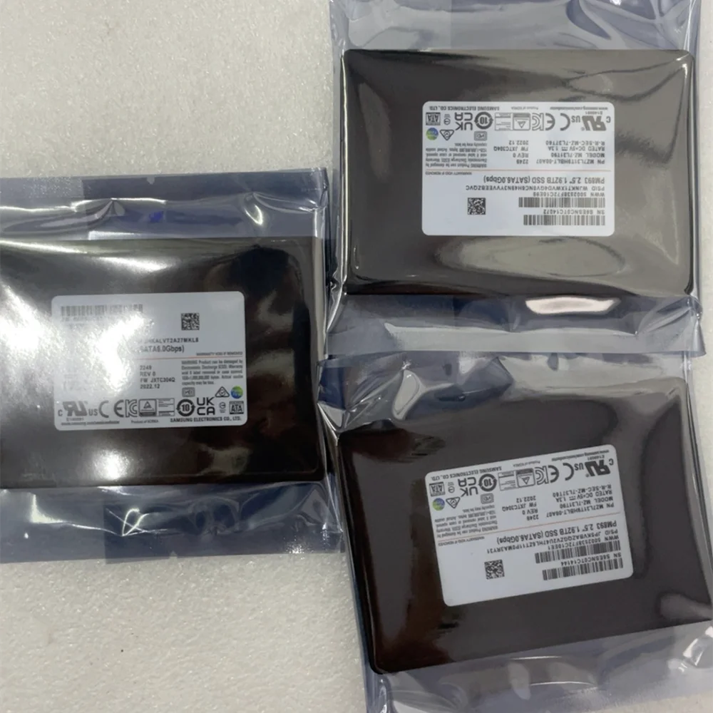 PM893 Enterprise Server Solid State Drive 240GB 480GB 960GB 1.92TB 3.84TB 7.68TB SATA 6.0 2.5" SSD For Server