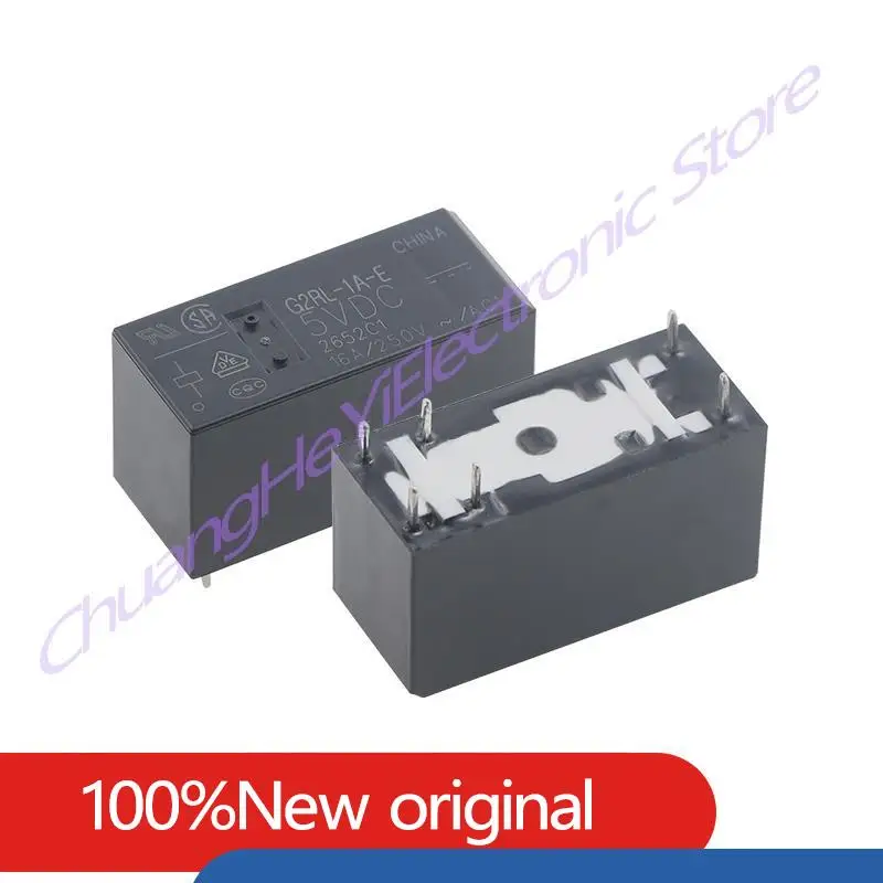 Реле G2RL-1A-E-5VDC G2RL-1A-E-12VDC 6Pin 16A 250VAC G2RL 1A E DC5V 12V 24V