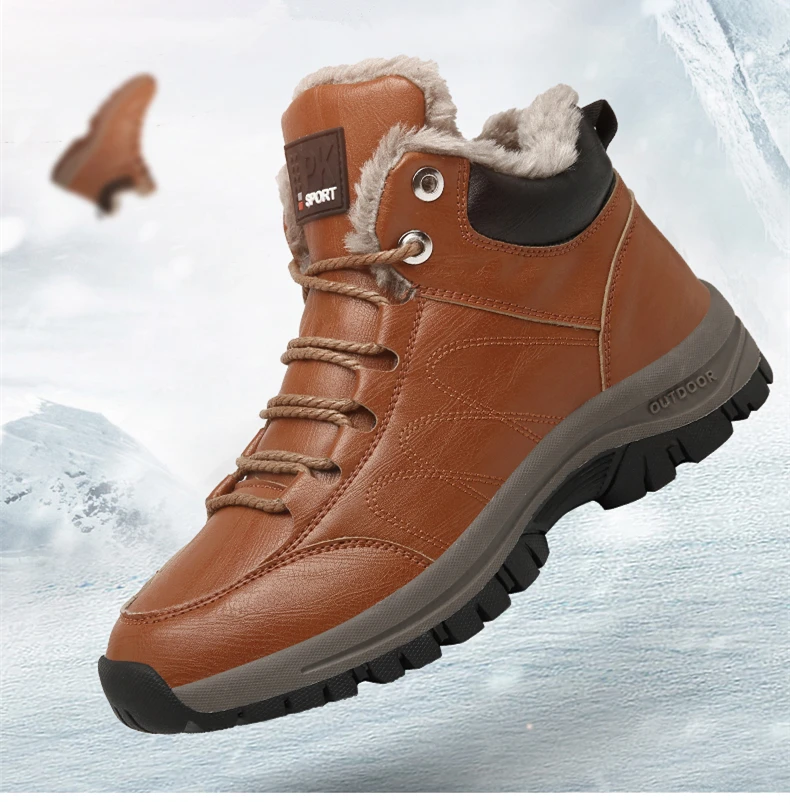 Fodrade Vinterskor Herr | Boots | Svart, Brun Boots för Män • Shoeking.se