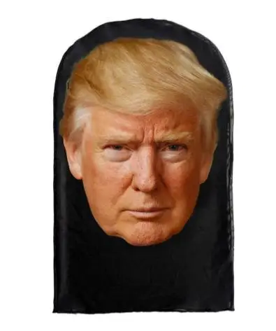 3D Printed Mask Face Mask 3D Face Masks 3d Printed Donald Trump Mask Elastic Mesh Full Face Mask For Men Women Cosplay Headwear Hip Hop Chic Balaclava Hood Hat Headgear