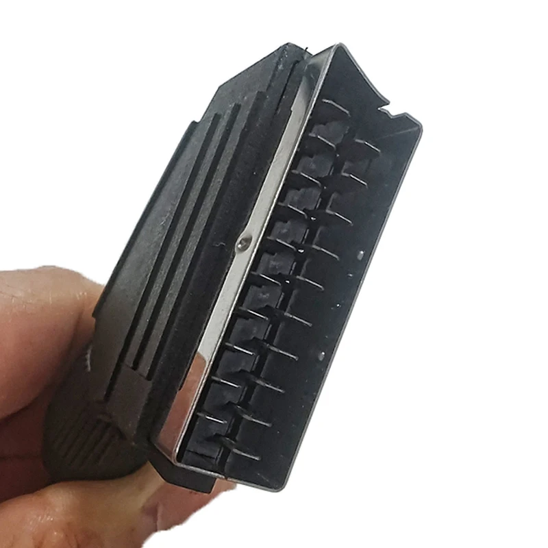 21Pin Scart 5 Way Splitter 21p Scart Male To 5 Female Adapter Connector Road One Divide Into Five Cable Line scart splitter adapter