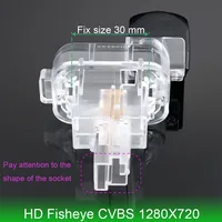 For Mazda 3 M3 Axela BM BN Hatchback 2014 2015 2016 2017 2018 OEM Original Screen HD Fisheye Reverse Camera Plug and Play - Image 4