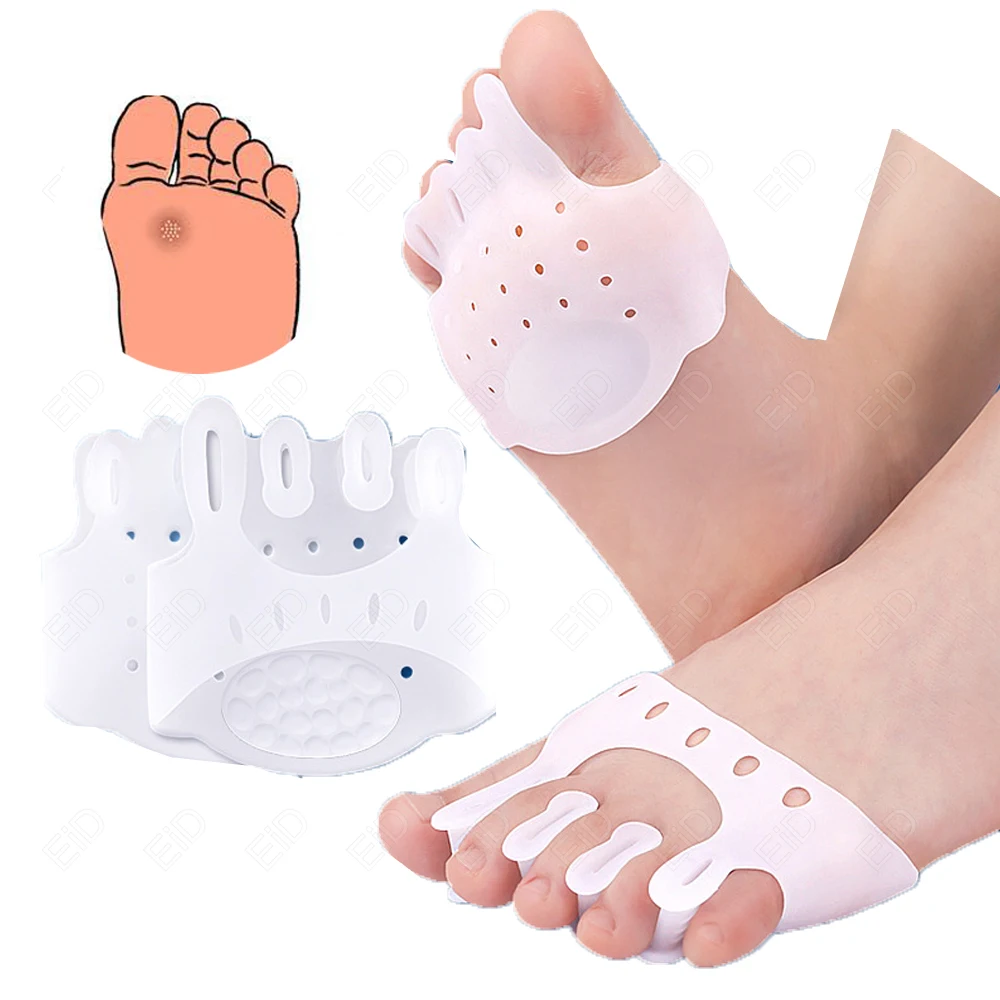 Eid fünf Zehen schutz Ärmel Bunion Pads Kissen atmungsaktive Zehen schutz Silikon Zehen abdeckungen zum Schutz von ein gewachsenen Zehennägeln – Detail 2