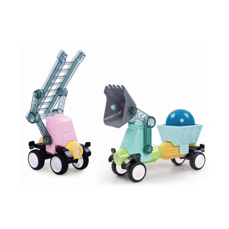

Factory Direct Sales Children's Magnetic Toys Educational Building Blocks Car Model Montessori Game Set