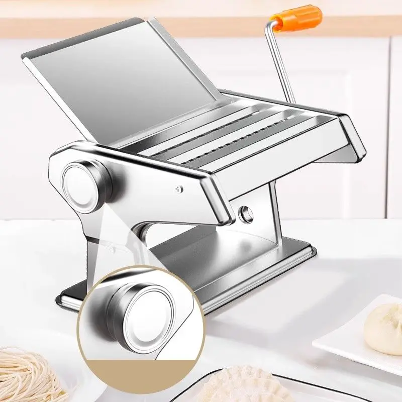 Household noodle machine Small multi-functional noodle press Manual rolling mechanism Automatic dumpling skin machine