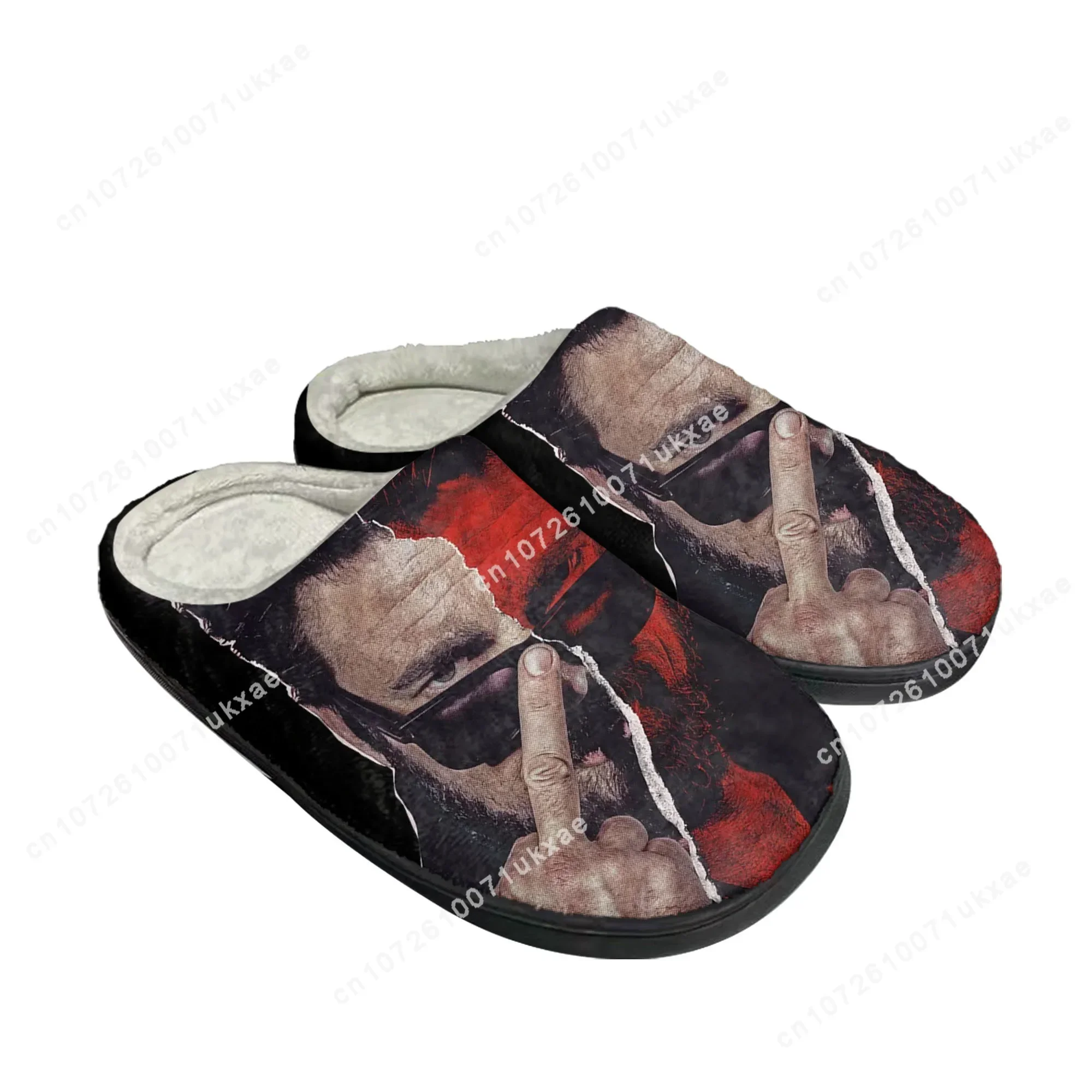 The Boys TV series Home Cotton Slippers Mens Womens Plush Bedroom Casual Keep Warm Shoes Thermal Indoor Slipper Customized Shoe