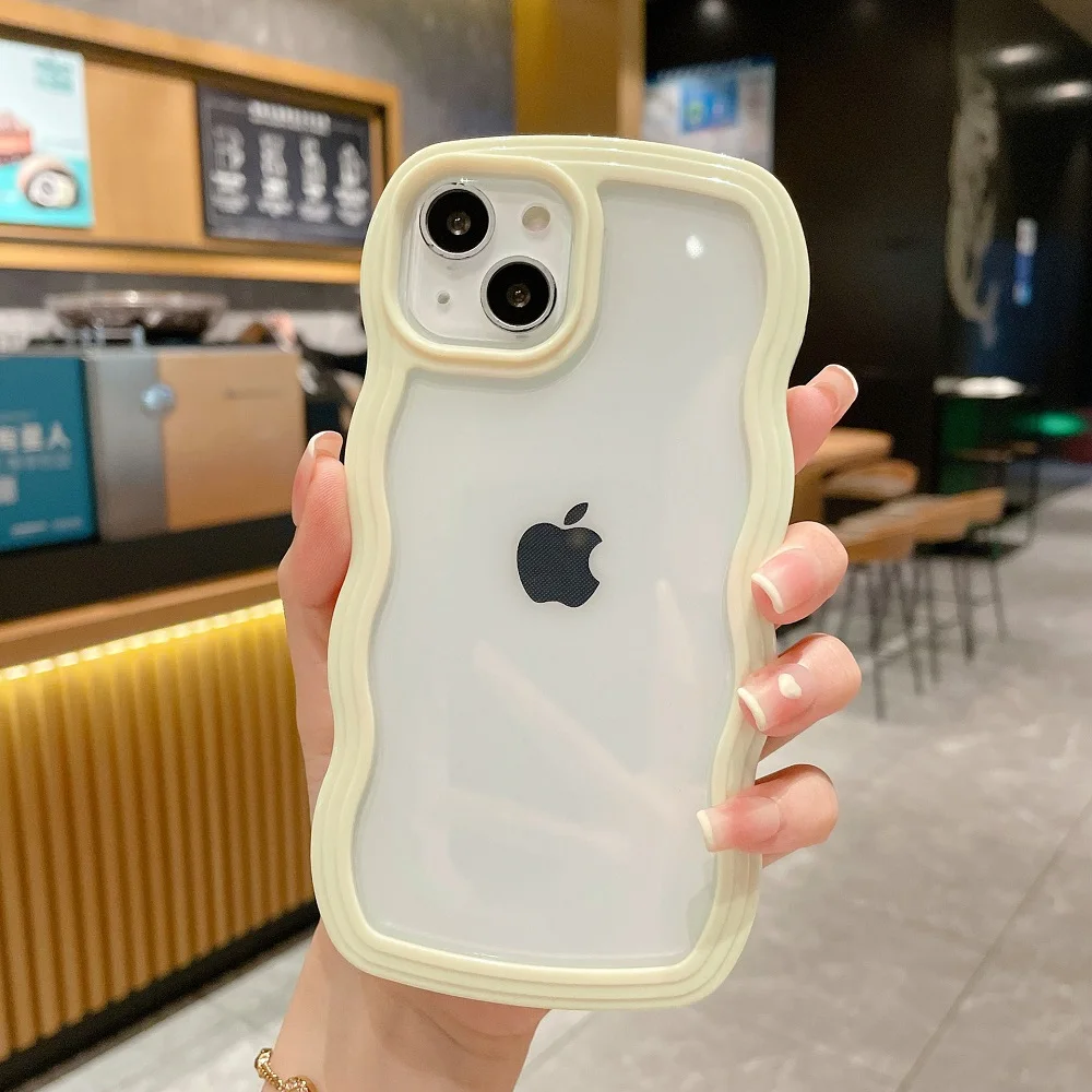 thumbnail image 1 of Funda de teléfono transparente a prueba de golpes para iPhone, carcasa dura de PC para iPhone 11, 12, 13, 14 Pro Max, X, XR, XS Max, 7, 8 Plus, 1 of 5