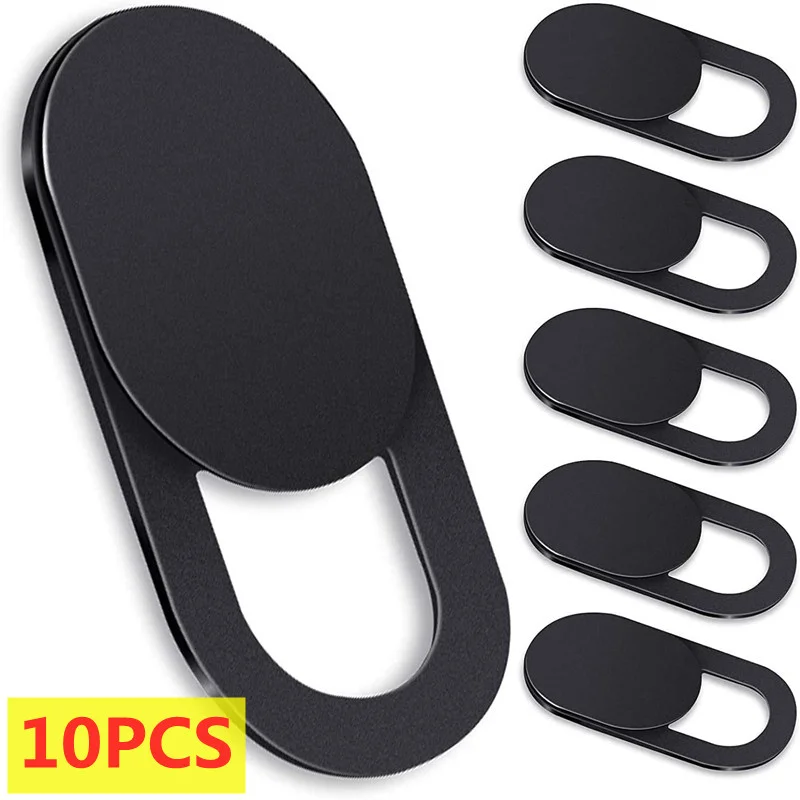 Webcam Cover Shutter Magnet Slider Plastic For iPad Tablet Web Laptop Pc Camera Mobile Phone Lenses Privacy Sticker