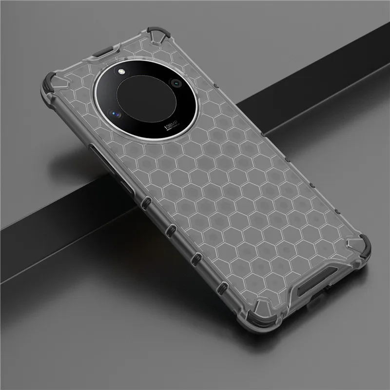Shockproof Honeycomb Hard PC Protection Bumper Case - 6.78 inch