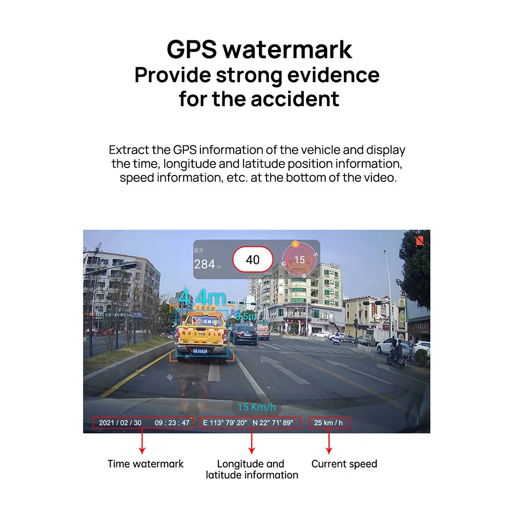 Mini Car Camera DVR 1080P Car Camera DVR USB Loop Recording Gravity Sensor for Android System On Board Navigation