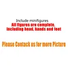 4Pcs/Set Daft Punk Mini Dolls Building Blocks Action Figures Assemble Bricks Toys Kids Collectible Toy Birthday Gifts 2