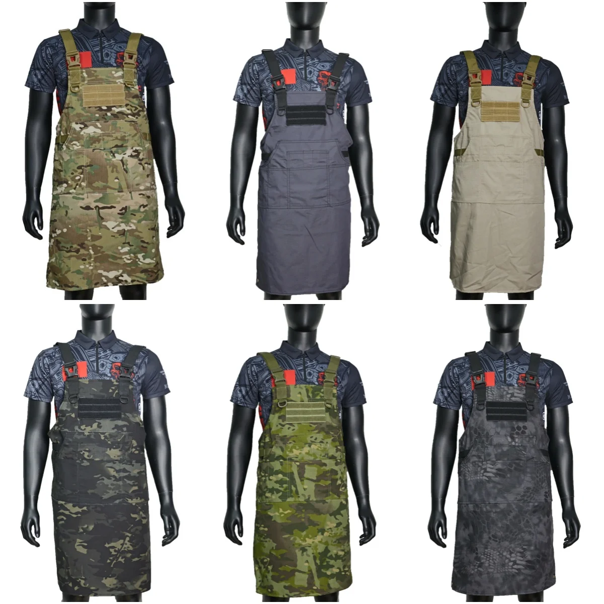 Combat Apron Unisex Sleeveless Molle Tactical Vest Apron Pinafore Camouflage Clothes ...