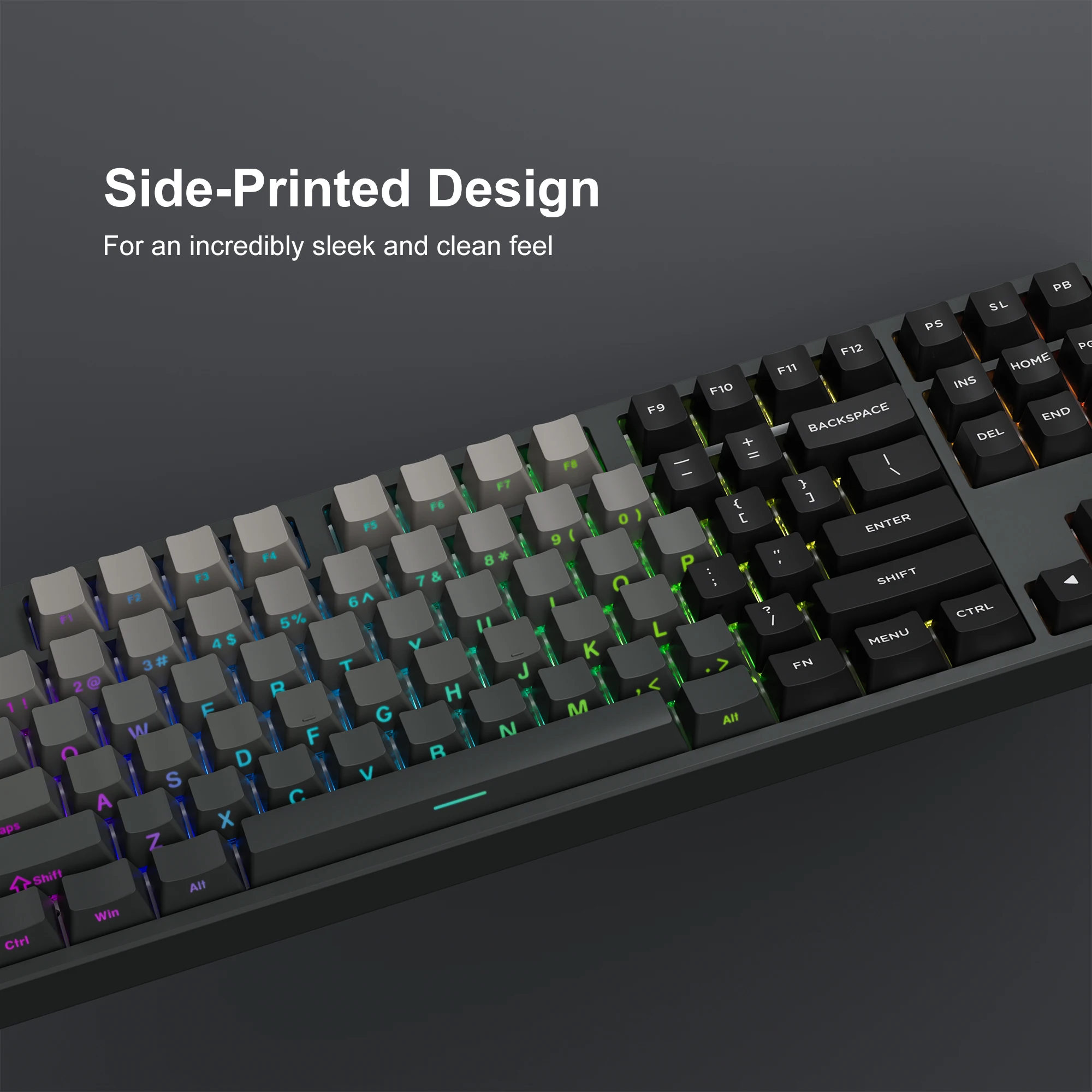 Pbt Tiro Duplo Lado Impressão Brilhar Através de Keycaps Retroiluminados 136 Chave Dia Polar Apto para Teclado Mecânico mx 108 96 87 Nj80 84 68 64 61 - Imagem 5