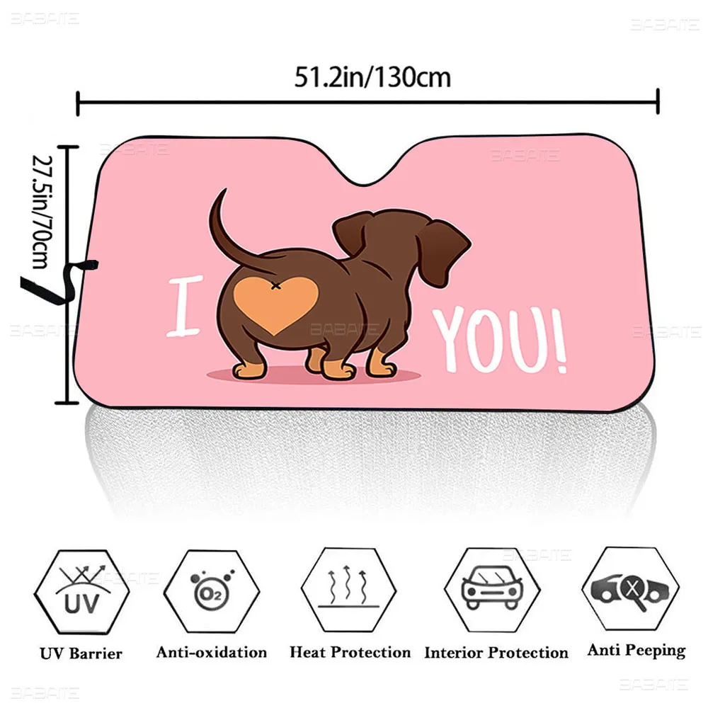 Description Picture 4 of itemS-SOUTH P- PARK Car Sun Shade Front Window Sunshade For Most Sedans SUV Blocks Max Uv Rays Keep Your Vehicle Cool