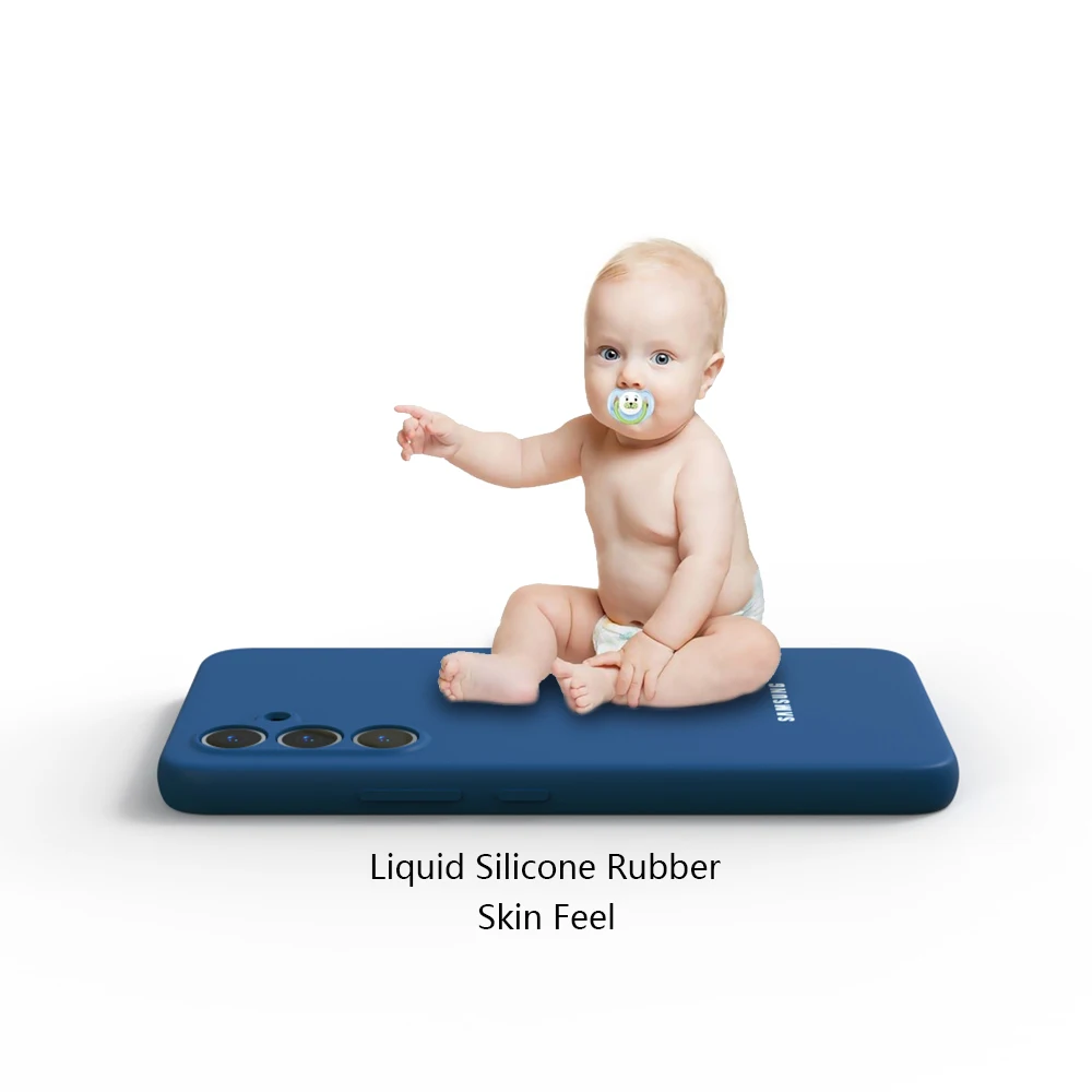 Silky Silicone Soft-Touch Protective Phone Case Cover