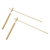 HOT SALE 2Pcs Copper Dragon Seeking Dowsing Rod Outdoor Energy Water Witching Adjustable Detector Measuring Detachable Tool 4