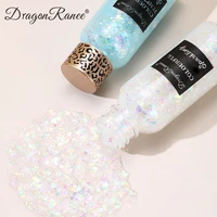 Body Glitter Gel Nail Hair Face Eye Loose Sequins Cream Diamond Glitter Eye Shadow Liquid Face Body Sequin Gel Makeup Decoration 3