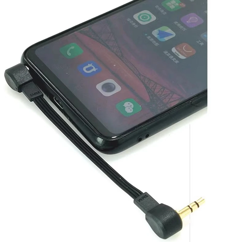 Short 5cm 20cm 3.5mm Plug to Plug 90° Right Angle Aux Audio Cable 3.5mm Jiack Cable 30cm 50cm