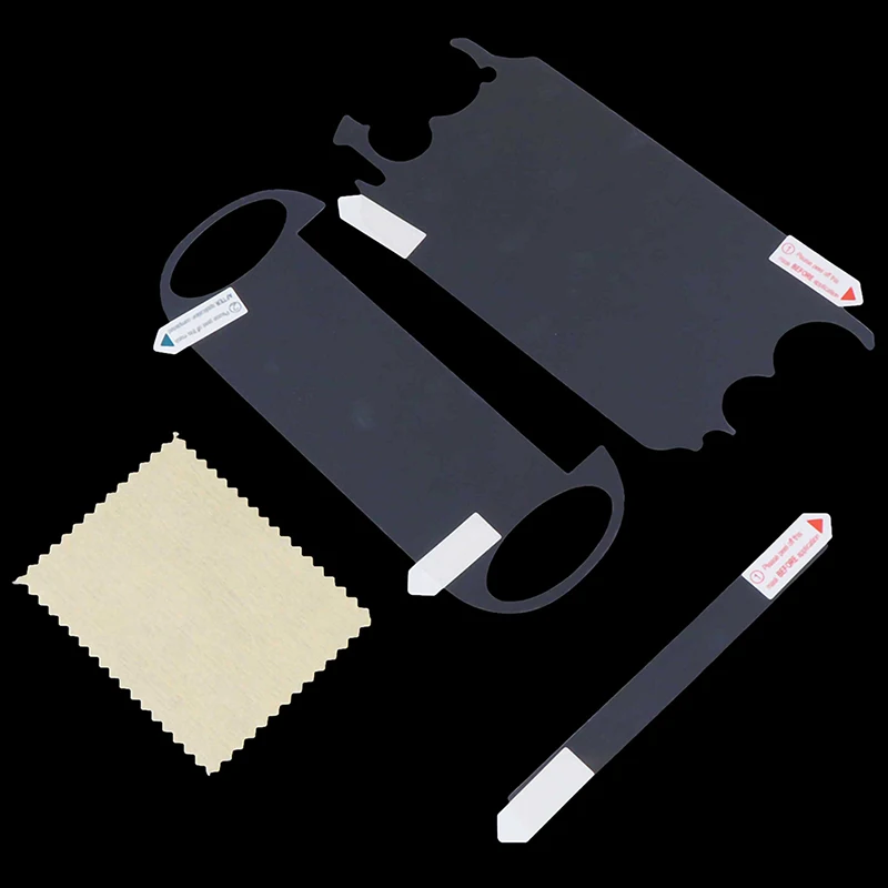 HD-Transparent Front and Back Screen Protector Film for Handheld Gaming Console