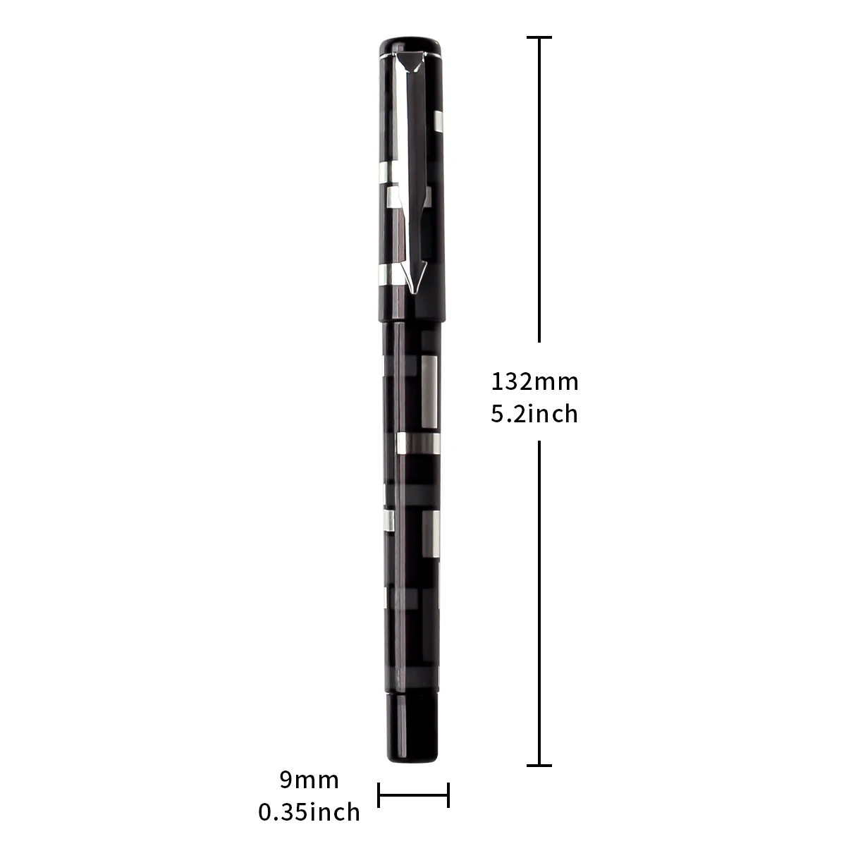 블랙 중립 펜, 0.5mm 팁, 탄소 서명 펜, 쓰기 기능 펜, 연습 펜, 빠른 건조, 3 개, 6 개