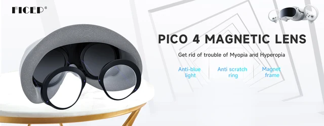 PICO4 128GB 美品 サードパーティ製専用ケース付き PICO4 128/256GB All-in-One VR Headset Glasses White