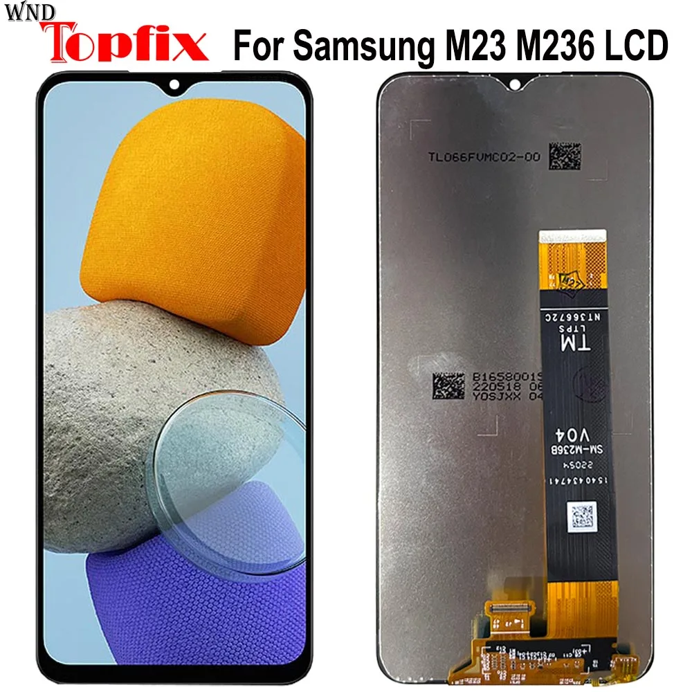 

6.6" For Samsung Galaxy M23 LCD Display Touch Screen Digitizer Assembly For Samsung M236 LCD M236B M236B/DS F/DS Display