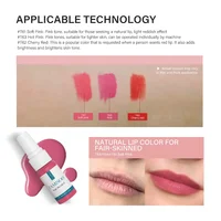 15ML FAMISOO henné lèvres encre de tatouage professionnel maquillage Permanent Pigment Rose lèvres Pigments Micropigmentation tatouage Supplie 3