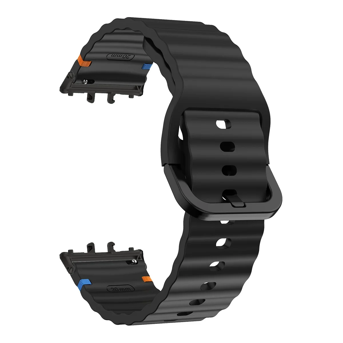 Sport Silicone Strap for Smartwatch - Durable Rubber Bracelet Accessory