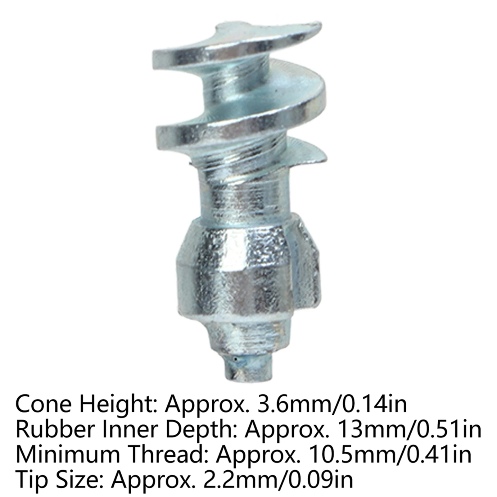 【50pcs】Universal Tire Spikes Anti-Skid Stud Screws for Cars, Forklifts & Off-Road Vehicles