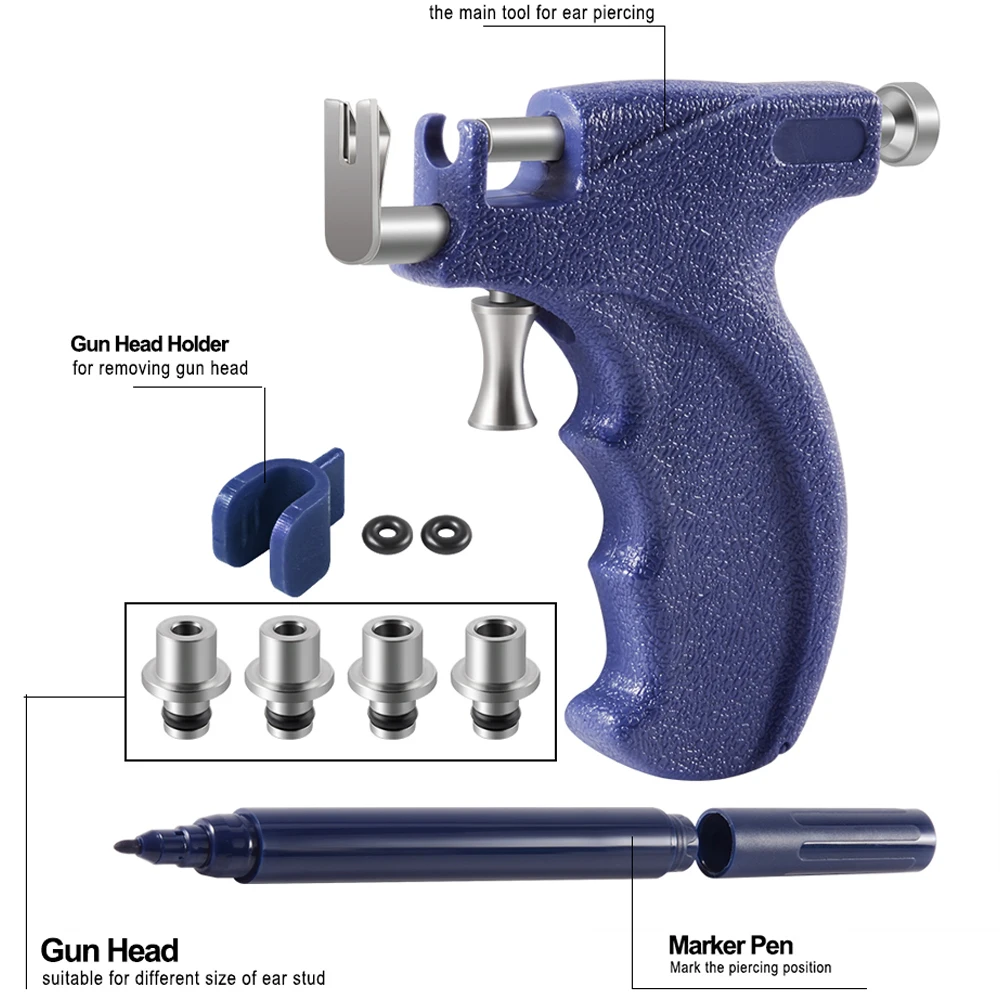 Piercing Tool How To Use Caflon Ear Piercing Gun Piercing By