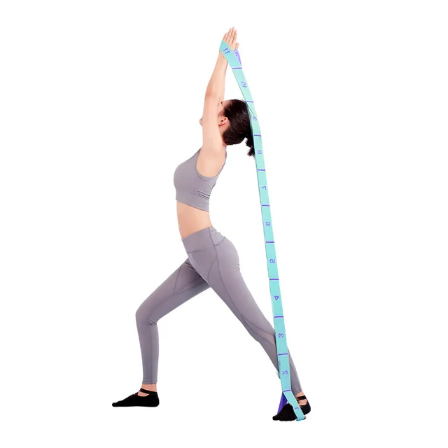 9/11 Loops Yoga Elastic Band Suitable Adult Stretching Exercises Stretching Belt Physical Therapy Stretch Resistance Band 4