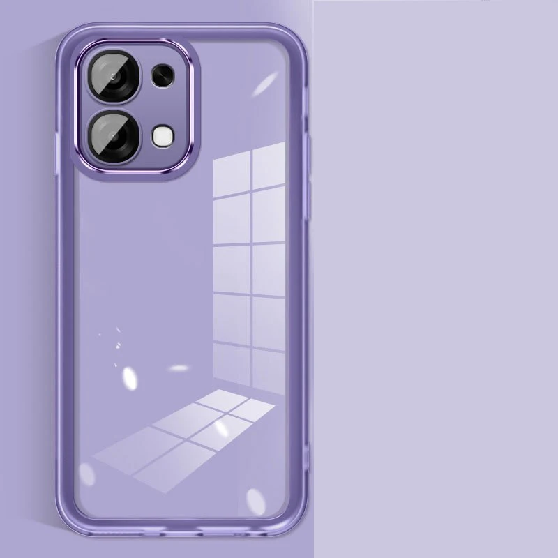 Shookproof Plating Silicone Back Cover