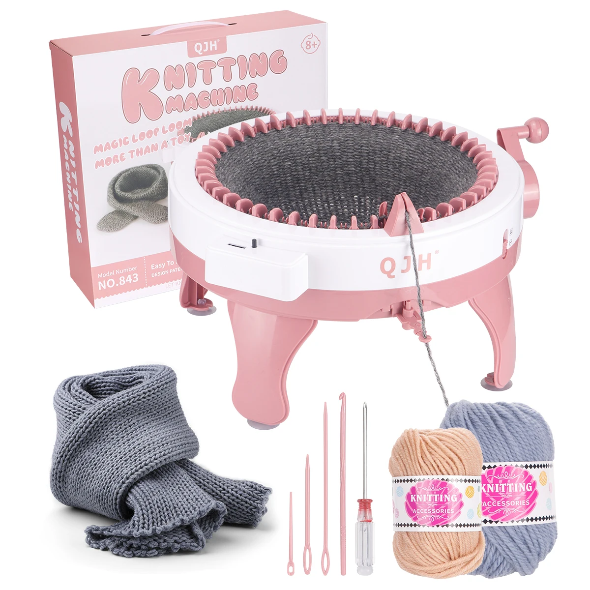 48 Needles Circular Knitting Loom Machine - China Knitting Machine, Hand  Craft Weaving Loom Toy