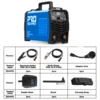 110V/220V ARC Stick Welder 160Amp MMA Welder IGBT Inverter Digital Display Hot Start Portable Welding Machine PROSTORMER 5