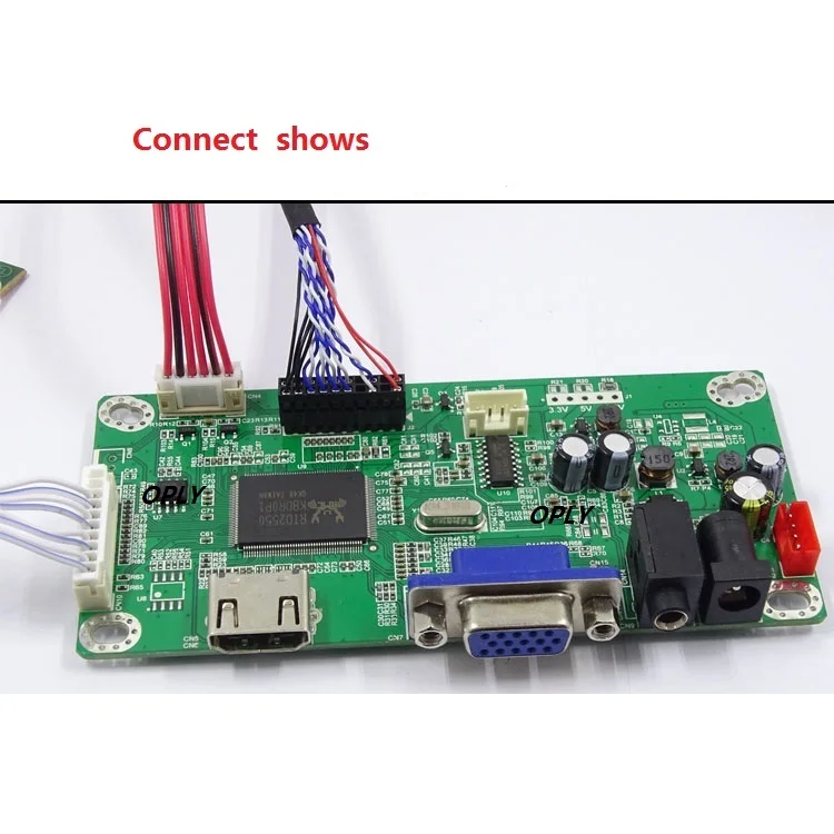 Edp Controlador Placa Kit para Imac 27 Lm270wq1-sde3 Lm270wq1 sd e3 2560*1440 Led Hdmi-compatível com Alto-falante Vga Tela Wled Painel - Imagem 4
