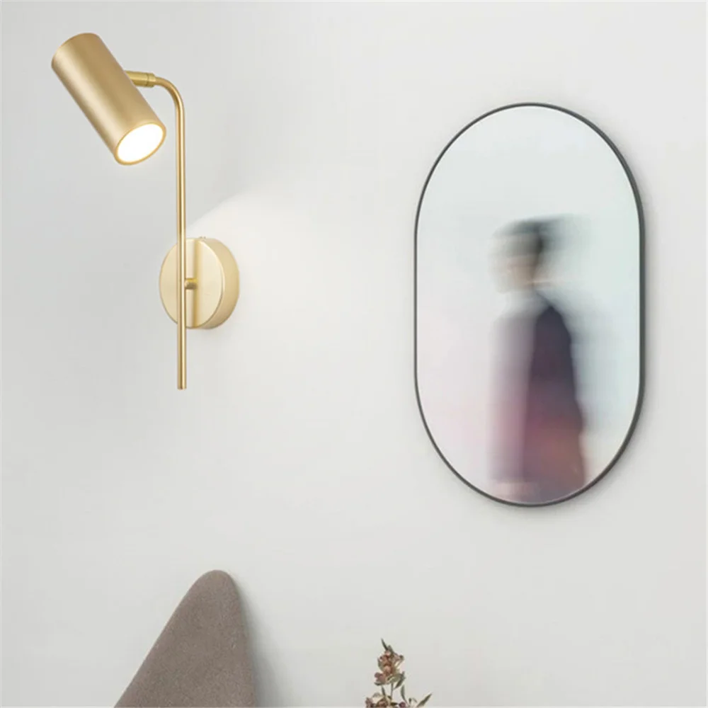 Rotatable Wall Lamp led light led wall lamp wall light Modern Living Room Background LED Wall Light Bedroom Bedside Light Aisle Long Pole Switch Lamp