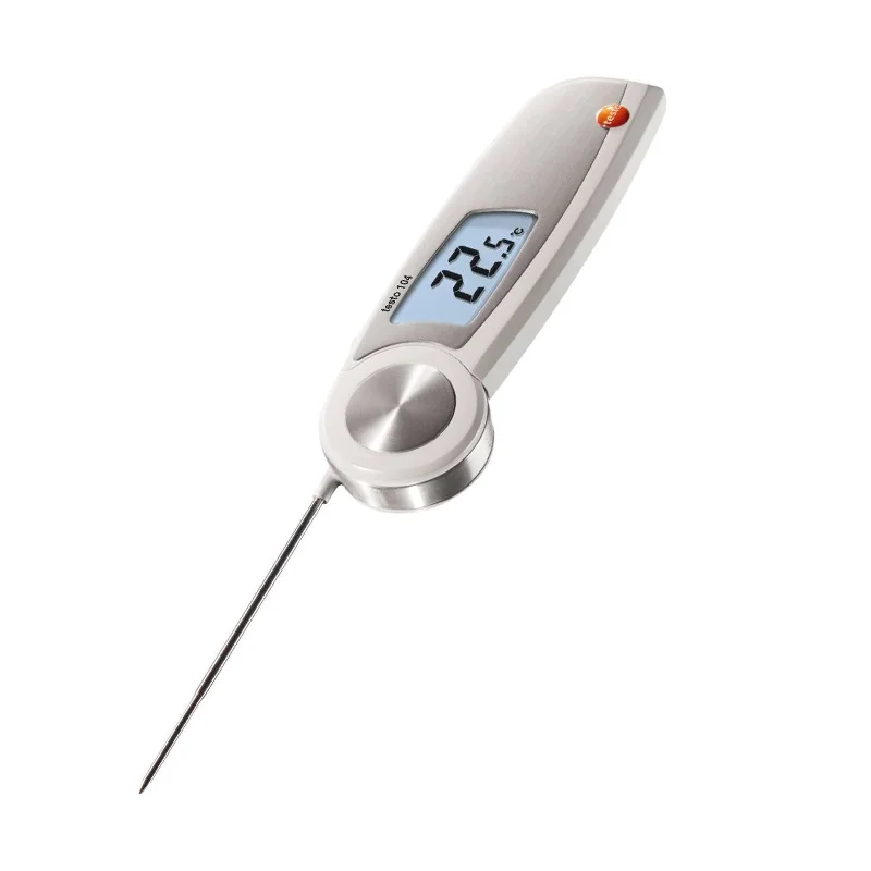 Testo 104 방수 식품 안전 검사 온도계 -50 +250C 디지털 휴대용 이상적 0563 0104