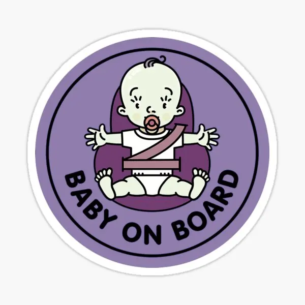 

Warning There Is Baby In The Car Sticker Auto Tag 18cm MD20