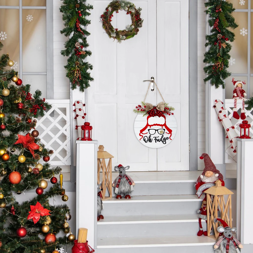 

Головной убор со снеговиком, Фотофон для рождества, персонализированный праздник, декор для крыльца, двери, стены