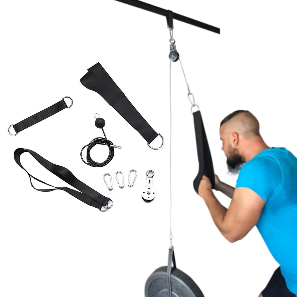 Fitness DIY Pulley Cable Machine System Attachment DIY Weigh Loading Pin Arms Forearm Strength Training Gym Workout Equipment AliExpress