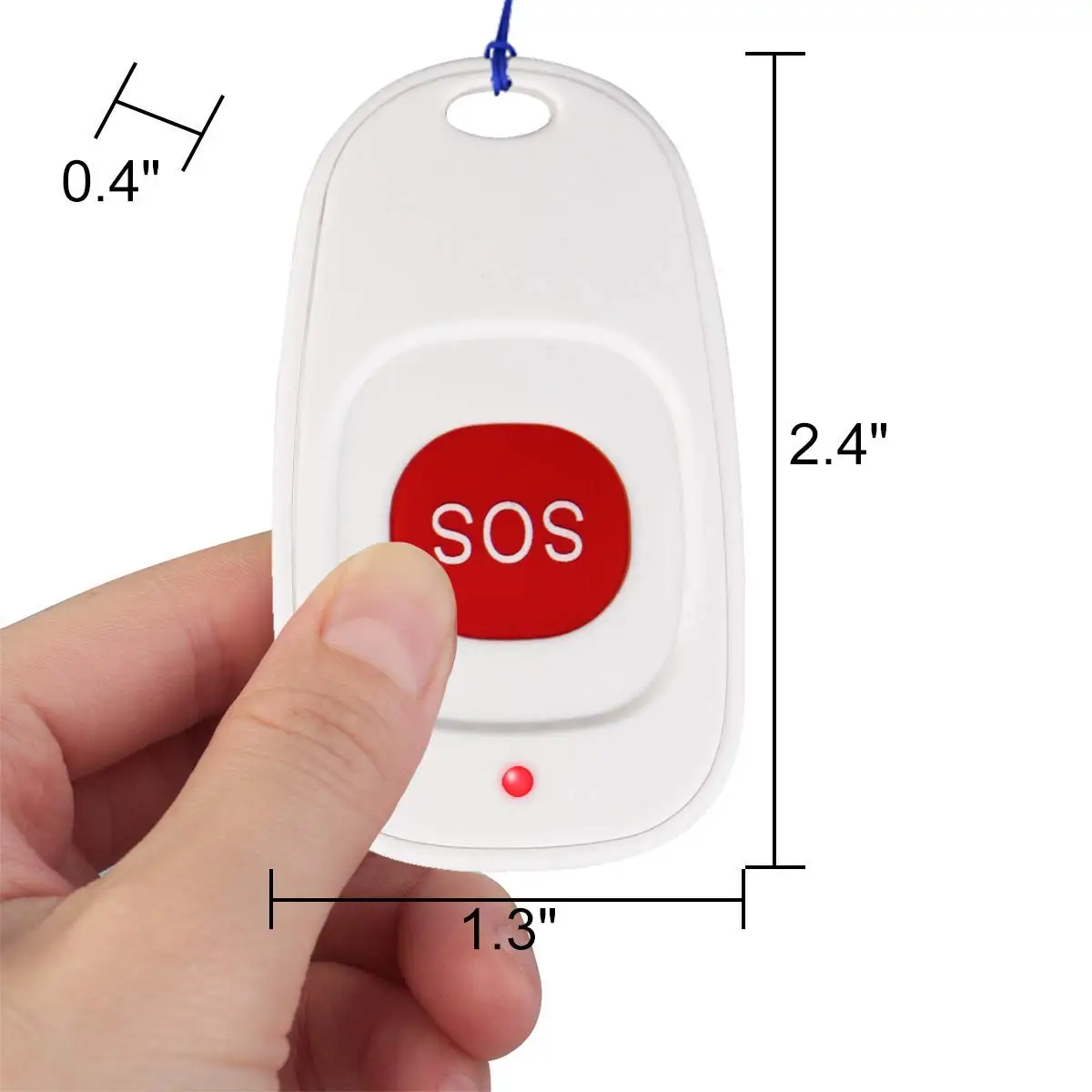 Wireless Calling System Retekess Caregiver Pager 10PCS TH001 Emergency Call Button SOS Call Bell Transmitter For Elderly Clinic Nursing Home