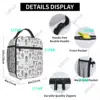 Cartoon Ladies Nurse Lunch Boxes Cute Enfermera En Apuros Lunch Bags for Nurse Insulated Food Container 6